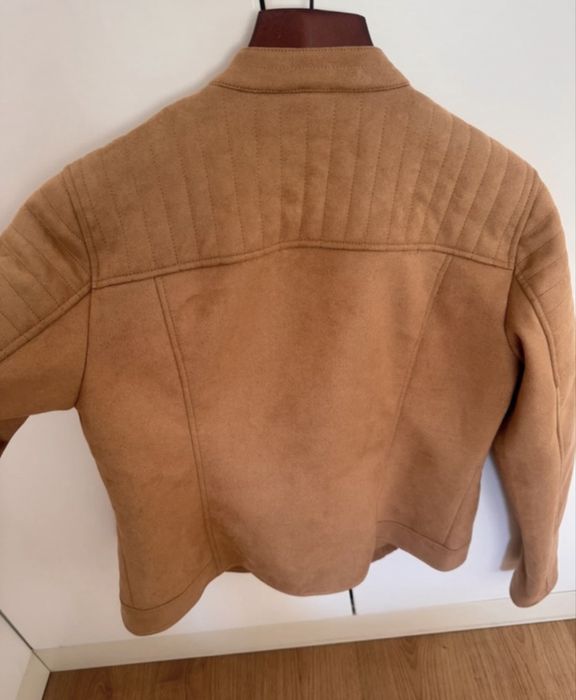 Blusão pele pêssego