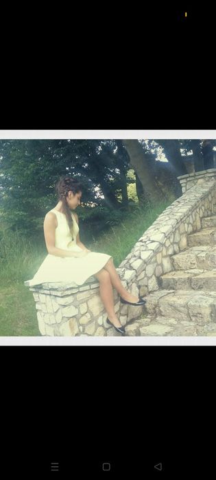 Elegancka sukienka balowa wizytowa damska rozmiar 34