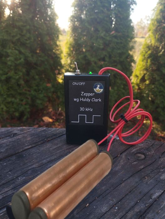 ZAPPER huldy Clark rurki MIEDZIANE