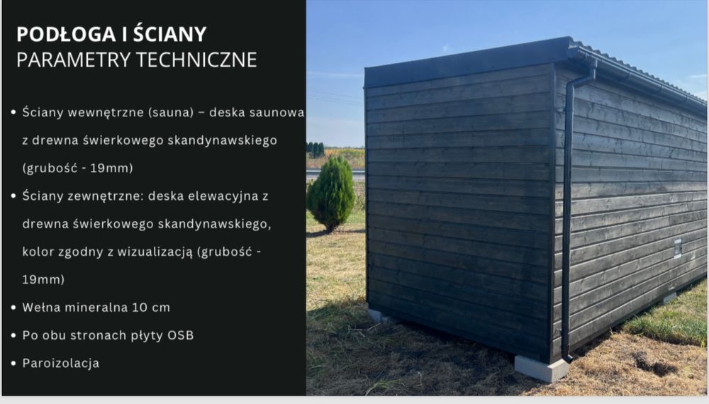 Sauna ze strfą relaksu