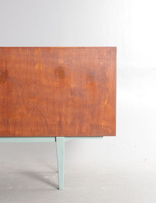 Szafka rtv | sideboard z drewna tekowego - Dania XX wiek 200cm