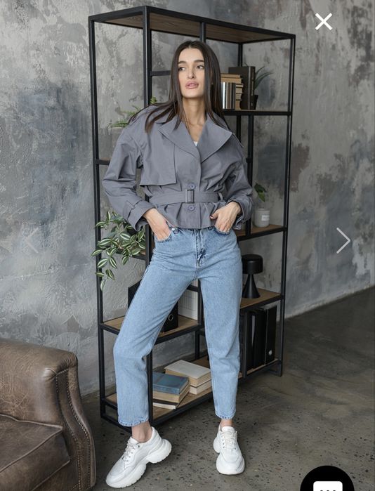 Тренч STAFF графіт колір