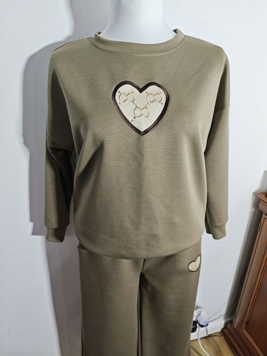 Nowy dres karmelowy masełko new collection roz L-xxl