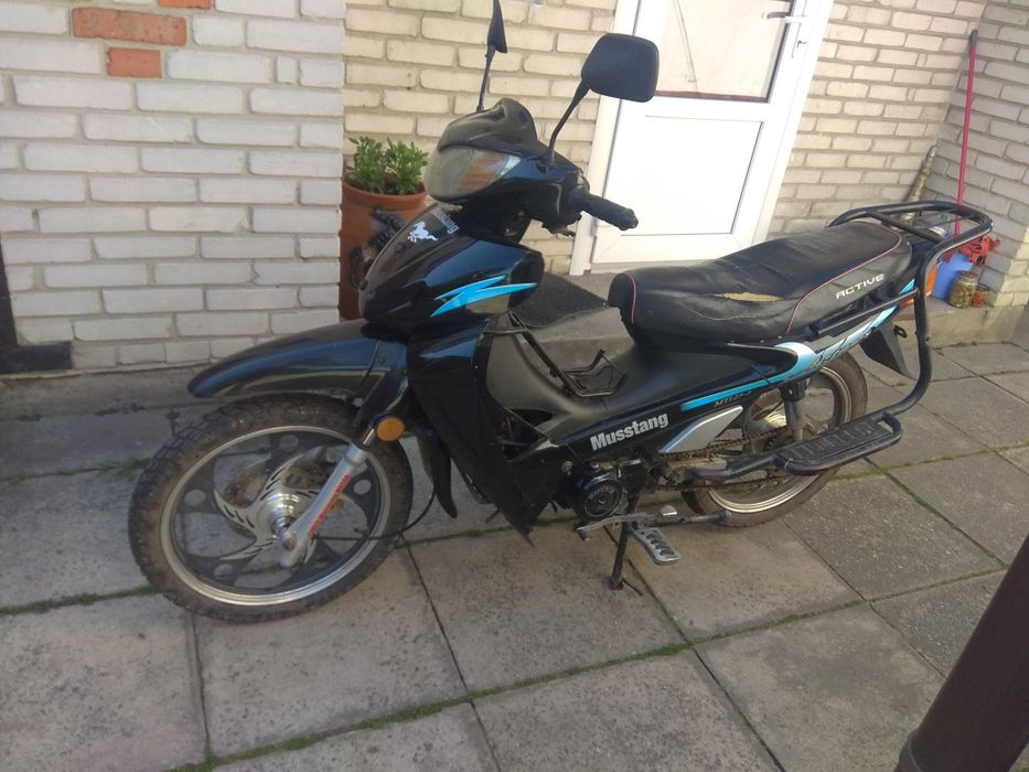 Продам мопед 2016р мустанг актіве 110куб