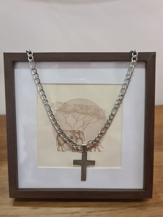 Conjuntos de cordão e pulseira em aço