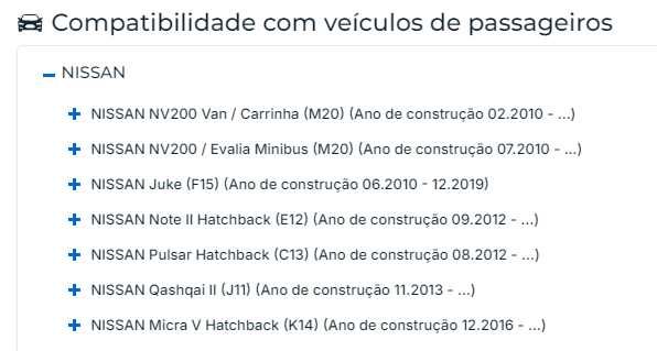 Kit de distribuição // DACIA , NISSAN , RENAULT