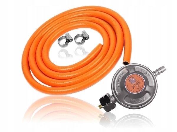 Газовий редуктор зі шлангом, комплект, Польща, оригінал Baradas