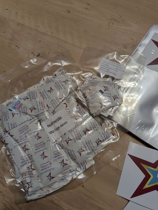 Opakowania mylarowe mylar bags Fresh Pack USA worki MRE  10 sztuk