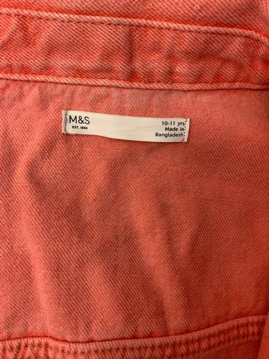 Джинсова куртка піджак жакет для дівчинки 10-11  Marks & Spenser