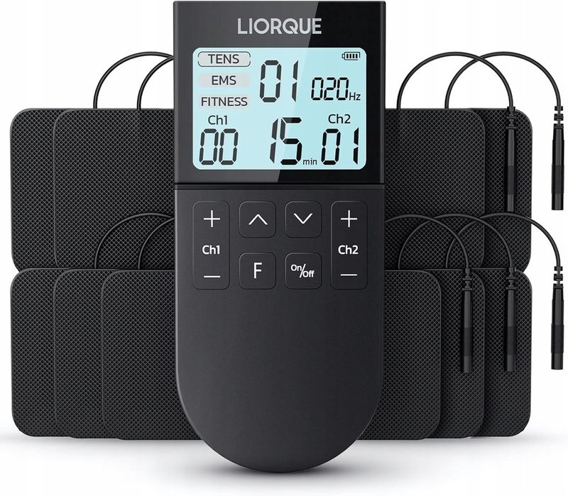 Elektrostymulator Mięśni EMS TENS Fitness LIORQUE KTR-2610
