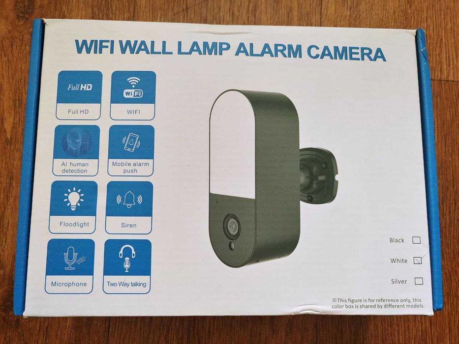 Камера видеонаблюдения с прожектором, FullHD c Wi-Fi