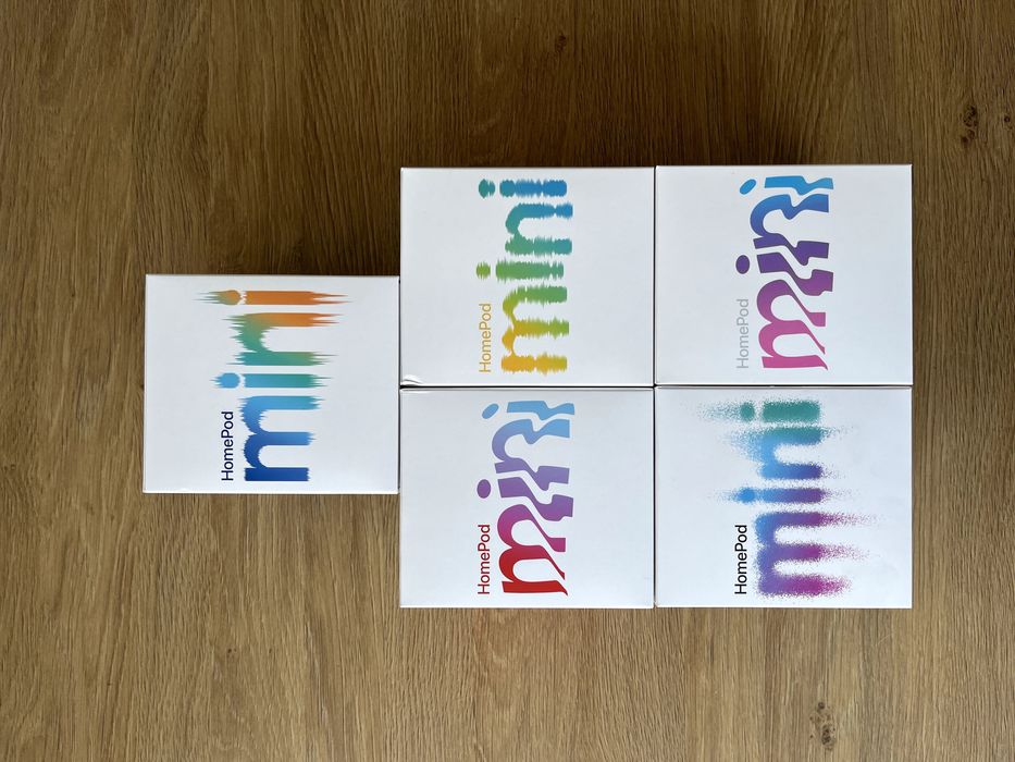 Нова колонка Apple HomePod mini White Midnight Orange Yellow Blue