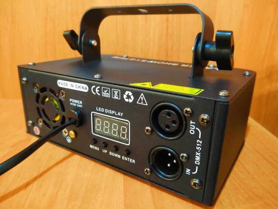 Сканирующий RGB лазерний проектор