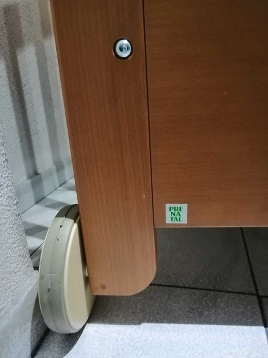 Cama grades Prénatal c/ colchão têxteis