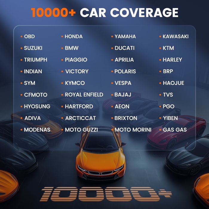 Interfejs diagnostyczny do motocykli ANCEL MT 700 pro