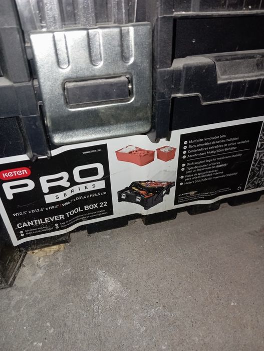 Mala para farrementas com organizador