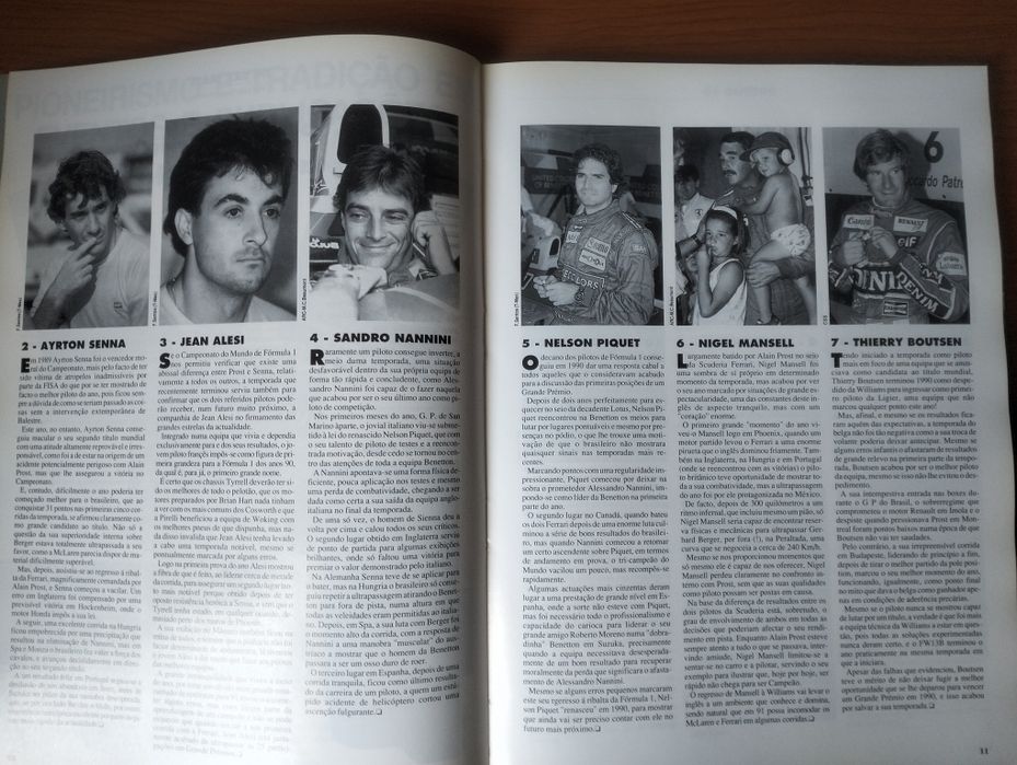 Anuário Formula 1 - 1990/91