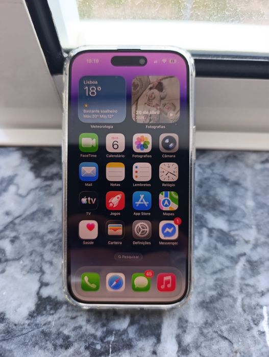 Iphone 14 pro roxo