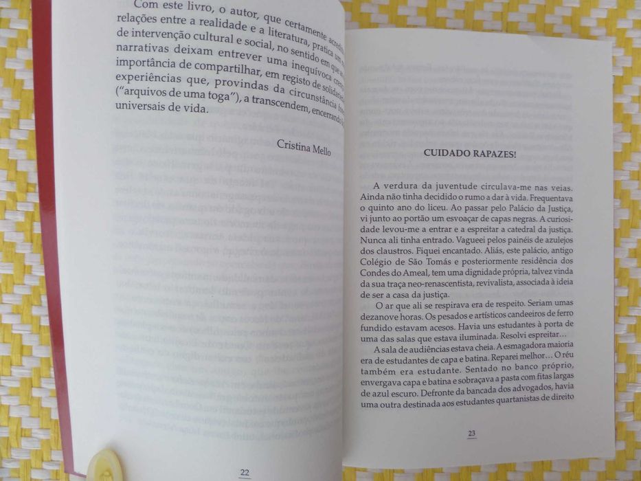 A CULPA E A HONRA
Arquivos de uma toga