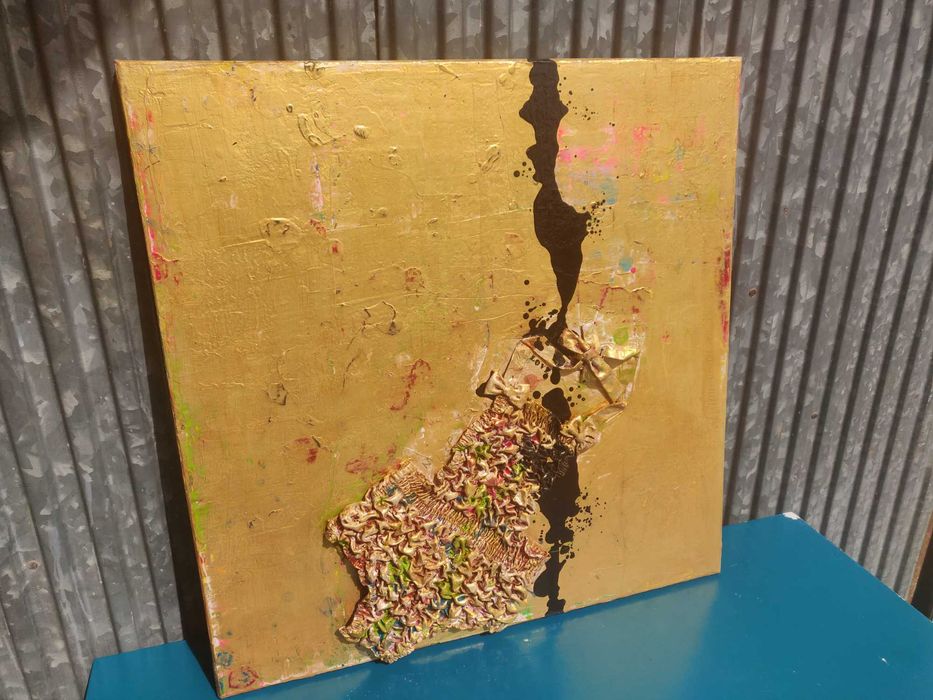 Quadro pintado à mão