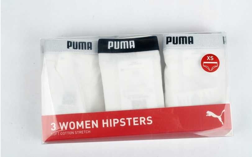 Majtki damskie Puma Hipsters 3pak r.XS