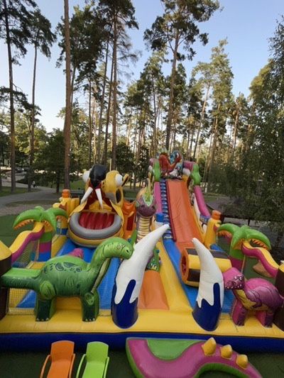 Надувной Батут «Юрский период»