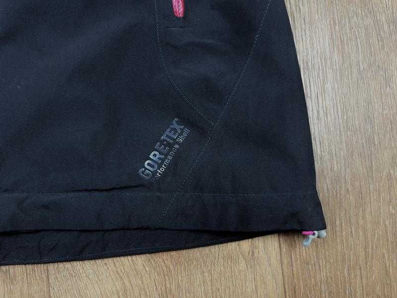 Куртка mammut goretex чорна трекінгова жіноча непромокаюча gore tex