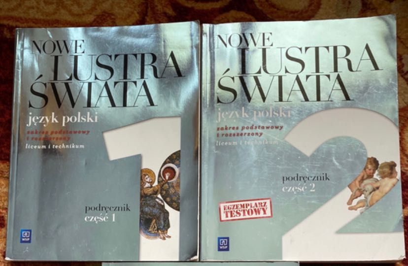 WSiP Nowe lustra świata język polski część 1 i 2