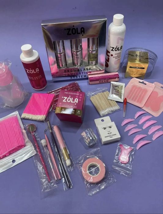 Набори для нарощення вій/бровістів/ламінування вій