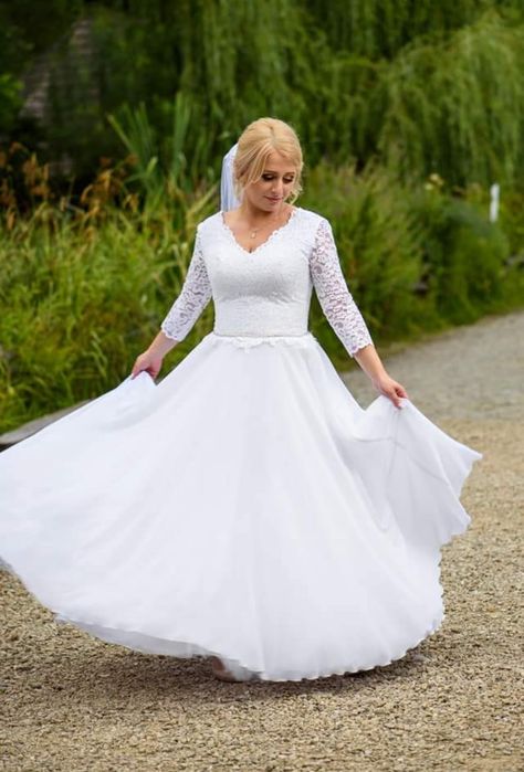 Suknia ślubna (biała)