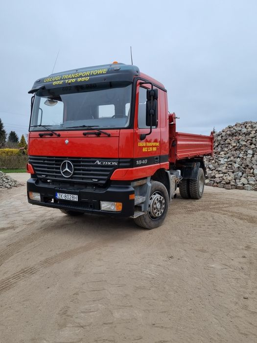 Transport wywrotka piasek/beton/ziemia/żwir/drewno