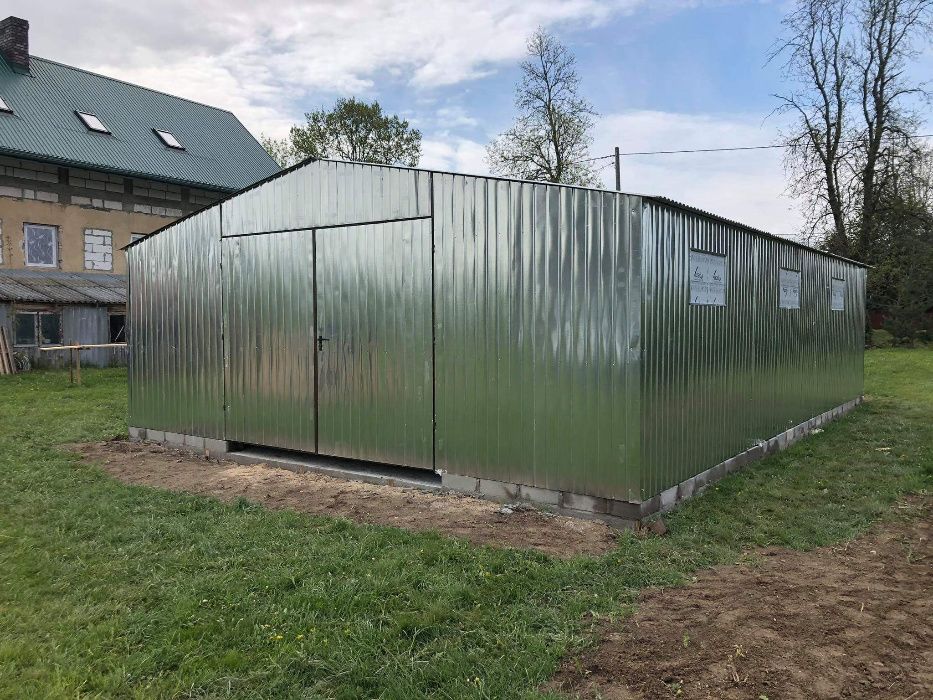 Hala stalowa MAGAZYN stalowy garaż blaszany WIATA blaszak HALE /POLSKA