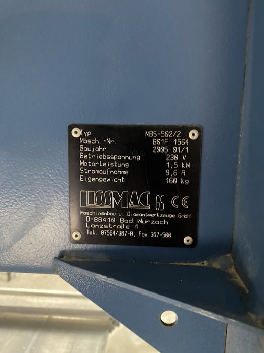 Pila lissmac /zagro do bloczkow gazobetobowych /piła taśmowau