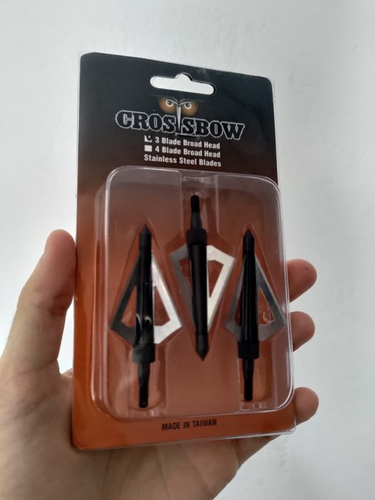 Наконечники Broadhead для стріл арбалета man kung.