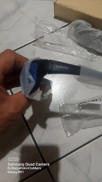 Okulary KAPOVE Sport BLUE UV+400 Polaryzacyjne