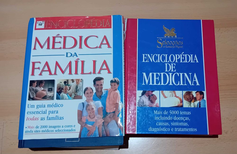 Enciclopédias Médicas de 1997 e 2001