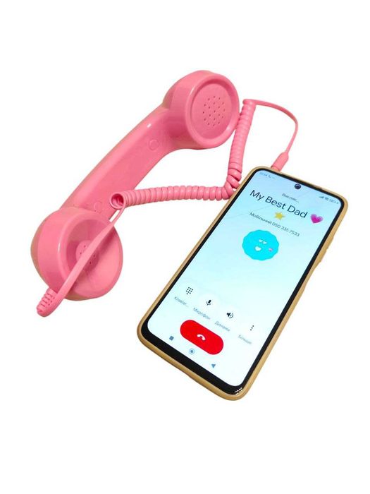 Телефонна гарнітура у стилі ретро з роз'ємом 3.5 мм для смартфона, ПК