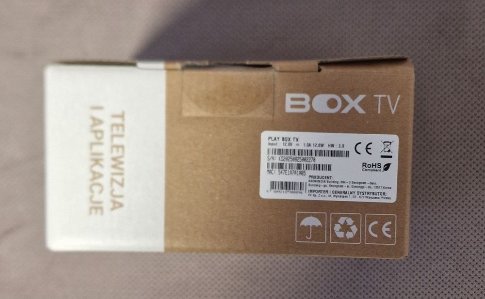 Dekoder Play box Tv
