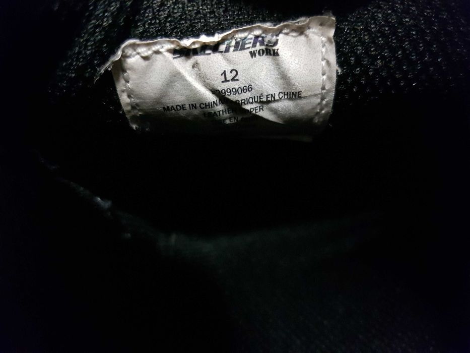 Buty robocze SKECHERS rozm 45 wkł 30 cm S3