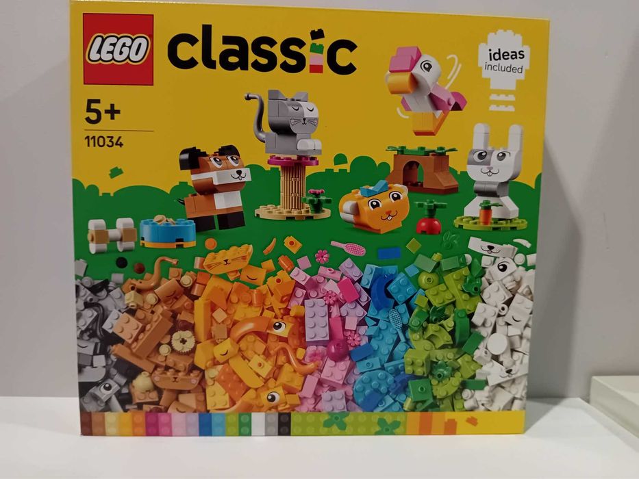 LEGO CLASSIC 11034 Kreatywne zwierzątka NOWY