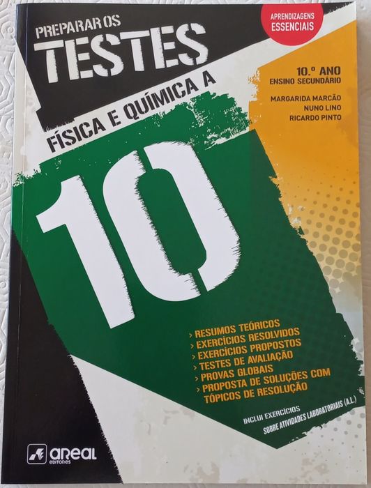 Livros de exercícios Física e Química 10°ano