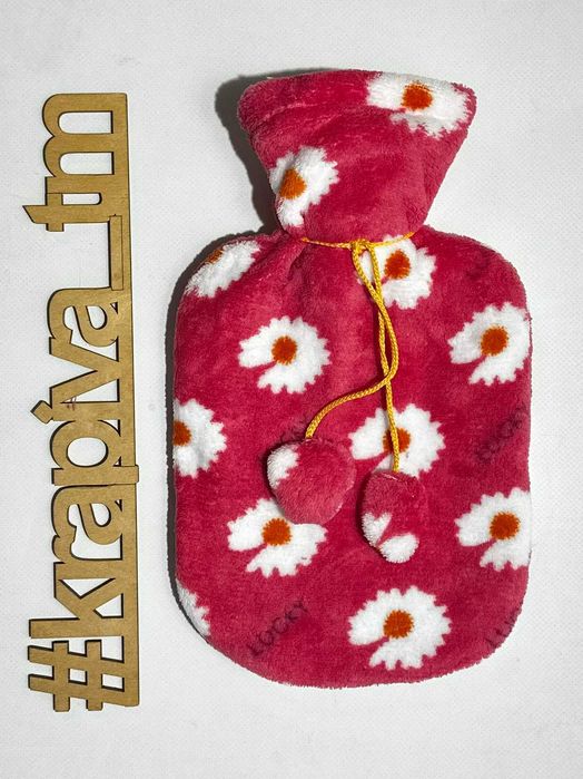 Грілка водна тип А гумова у чохлі, грелка водная резиновая в чехле