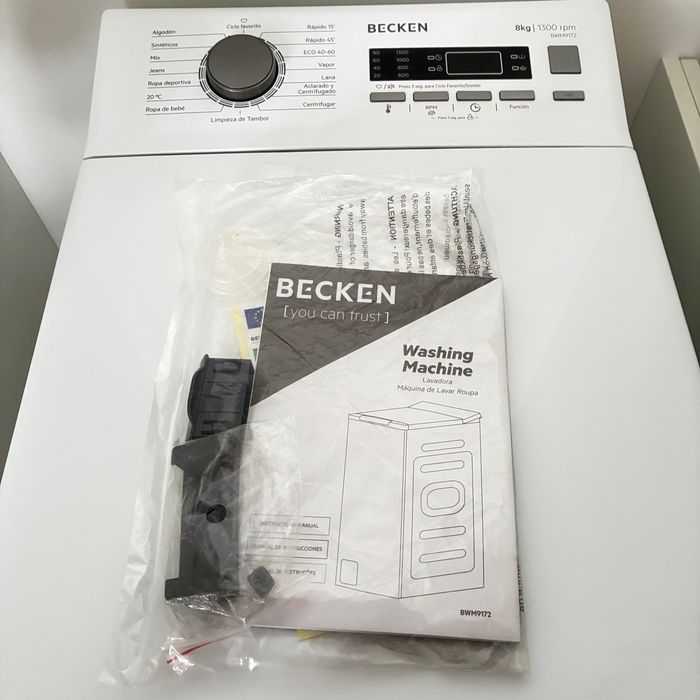 Máquina de lavar roupa Becken