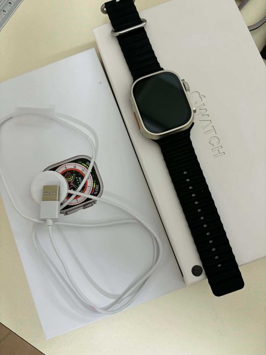 Smart Watch Ultra Titanium Case  black alpine loop S,49 mm ss 1;1