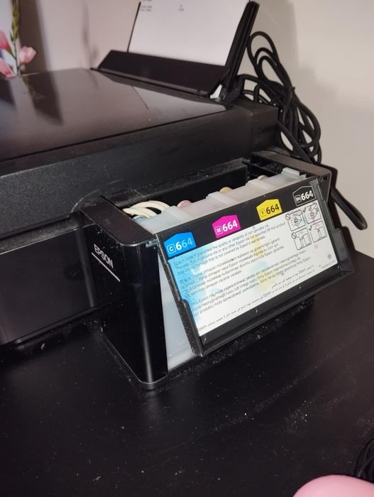 Drukarka Epson L486 EcoTank Wifi + tusze