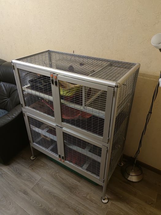 Клітка вольєр для крис, тхорів, шиншил