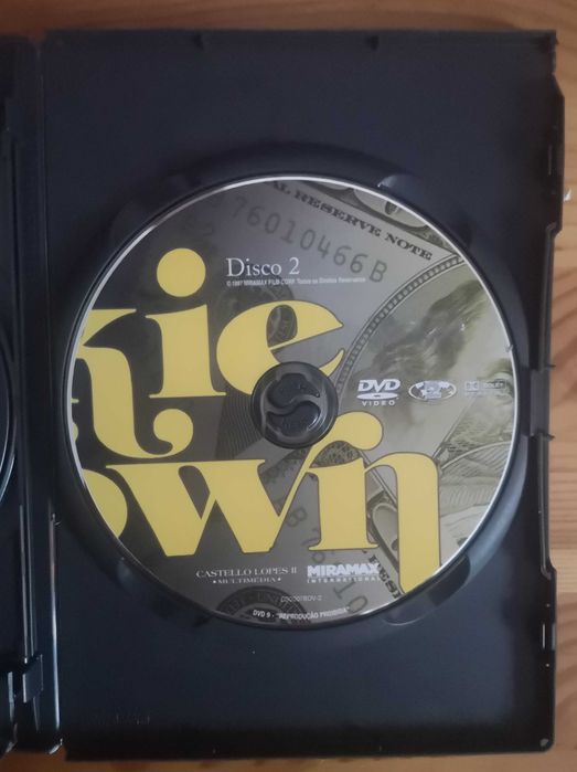 DVD "Jackie Brown" de Quentin Tarantino - Edição Colecionador - 2 DVDs