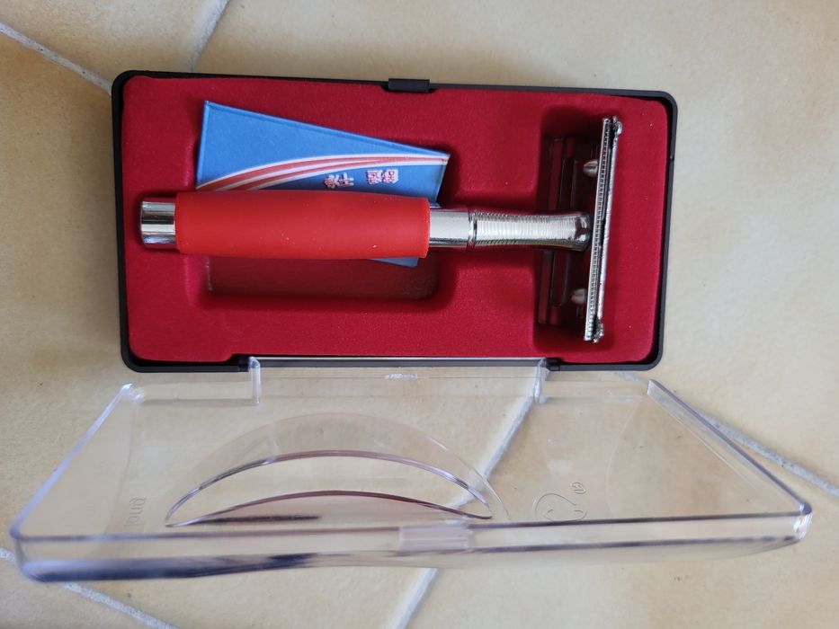 Máquina de barbear vintage