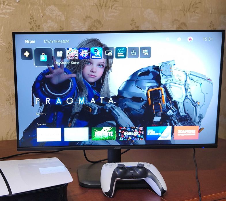 Монітор Acer EK1 24.5" IPS Full HD, повний комплект
