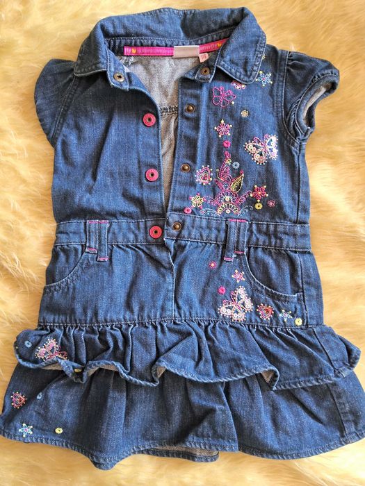 Джинсовий одяг для двійні на 3-5 років